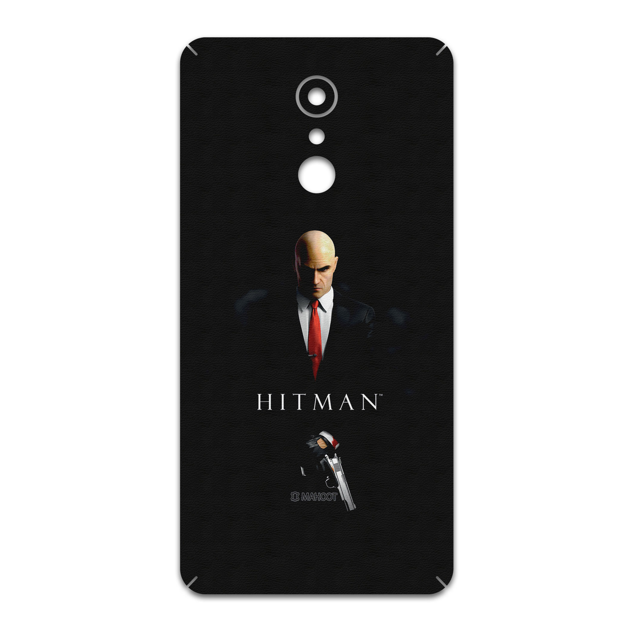 برچسب پوششی ماهوت مدل HITMAN-Game مناسب برای گوشی موبایل ال جی Q Stylus