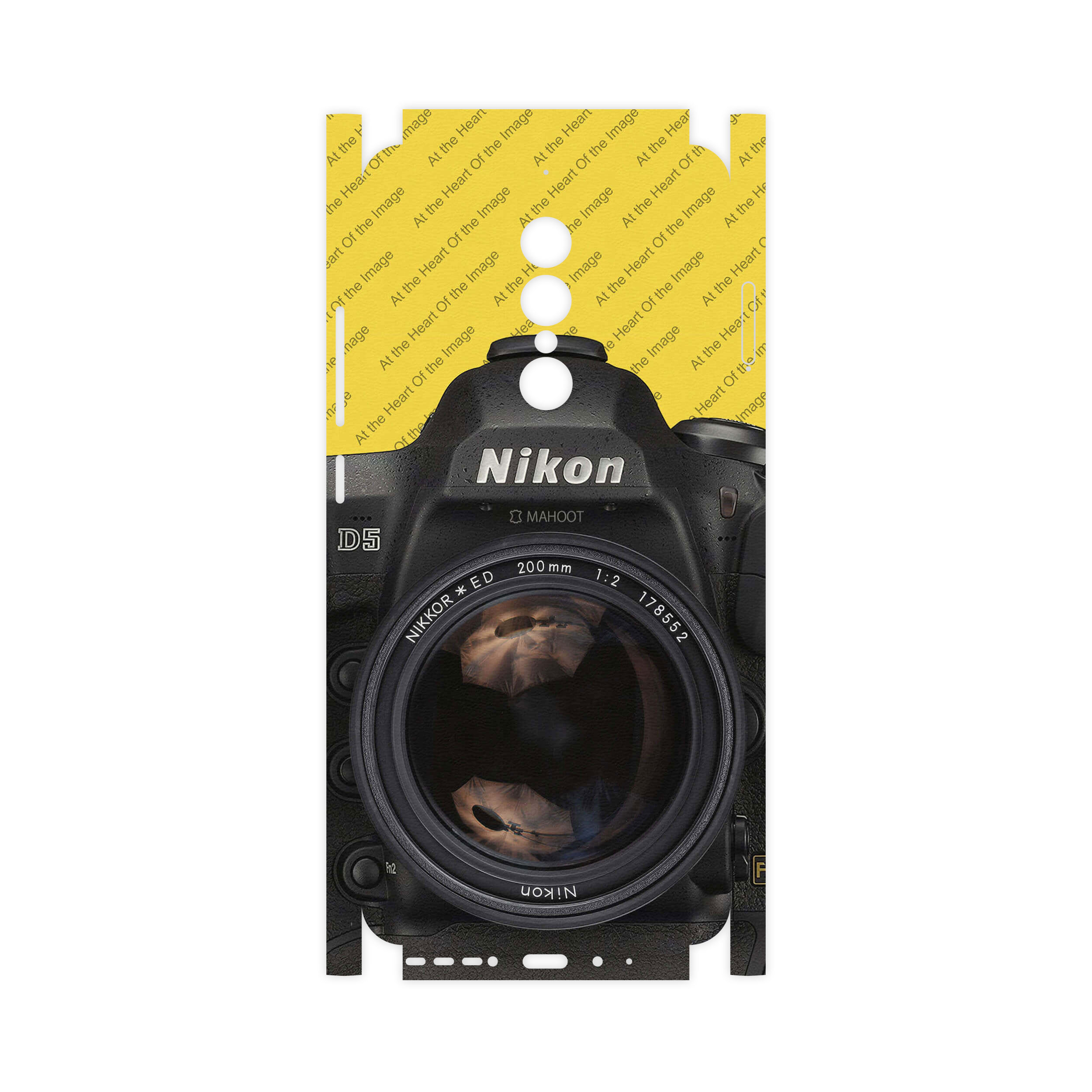 برچسب پوششی ماهوت مدل Nkn-FullSkin مناسب برای گوشی موبایل جی ال ایکس Shahin