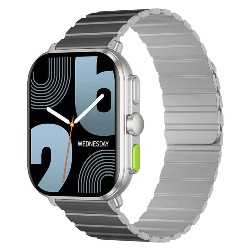 ساعت هوشمند 46 میلی‌متری گلوریمی مدل GS2 Pro دارای قابلیت های صفحه نمایش رنگی، صفحه نمایش لمسی، کنترل سطح اکسیژن خون، قابلیت مکالمه با بند سیلیکون | کالا مکس