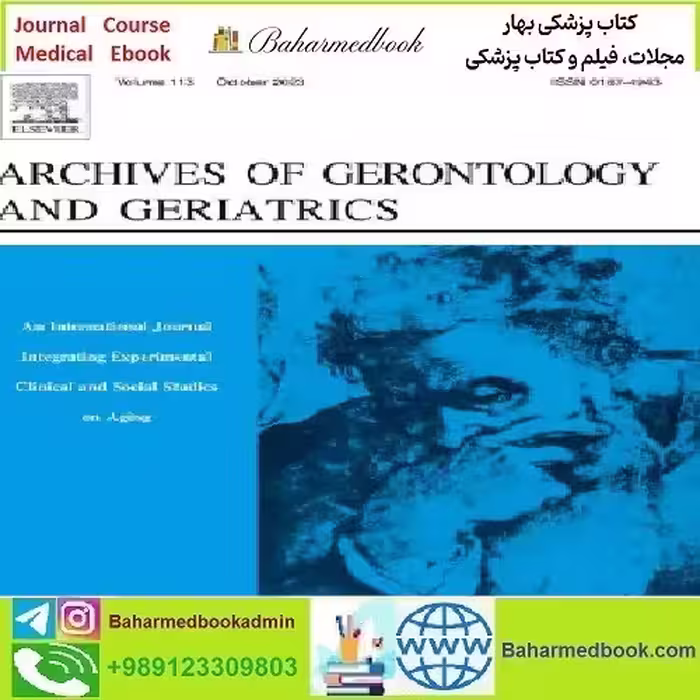 Archives of Gerontology and Geriatrics Volume 104 to 113 2023 T