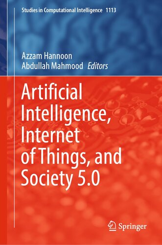 خرید و دانلود نسخه کامل کتاب Artificial Intelligence, Internet of Things, and Society 5.0