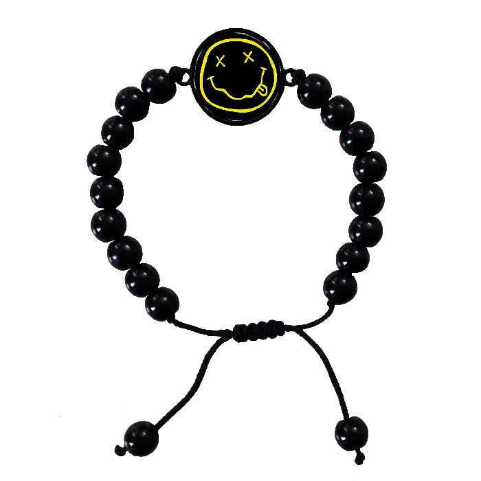 دستبند طرح Nirvana کد 02