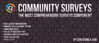 دانلود افزونه Community Surveys Pro برای جوملا