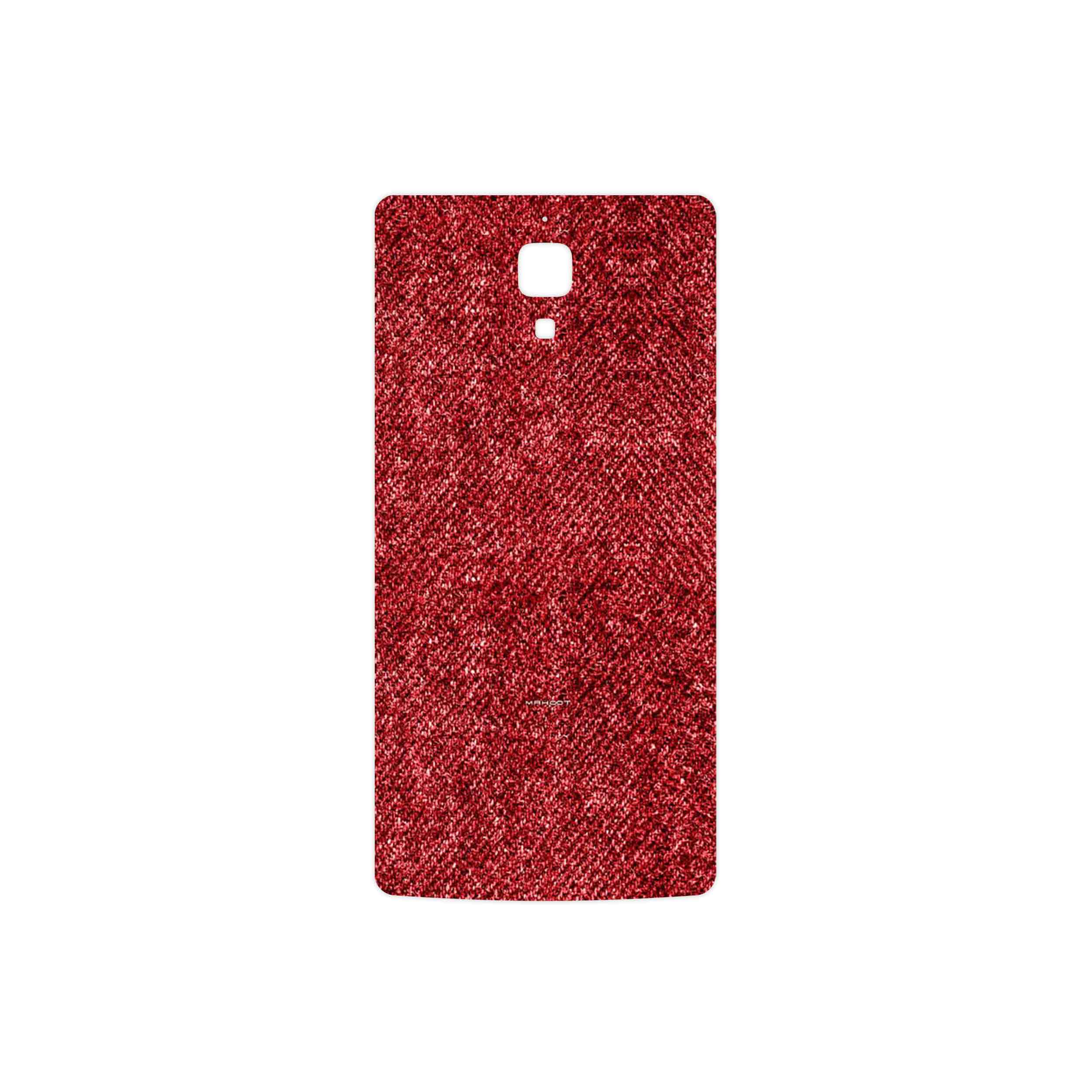 برچسب پوششی ماهوت مدل Fabric Texture 4 مناسب برای گوشی موبایل شیائومی Mi 4