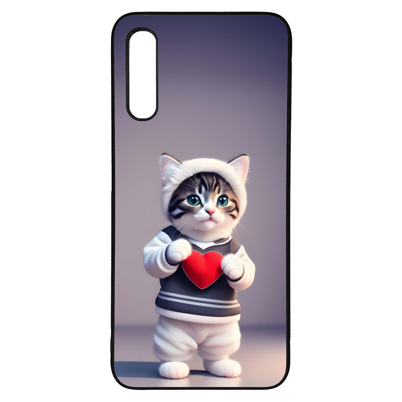 کاور طرح بچه گربه کد G-153 مناسب برای گوشی موبایل سامسونگ Galaxy A50s / A50 / A30s | دیجی قاب دونی