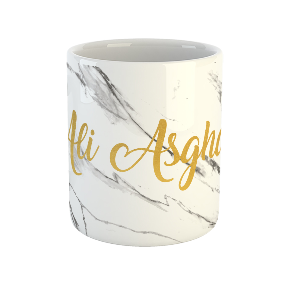 ماگ طرح مرمر مدل علی‌اصغر