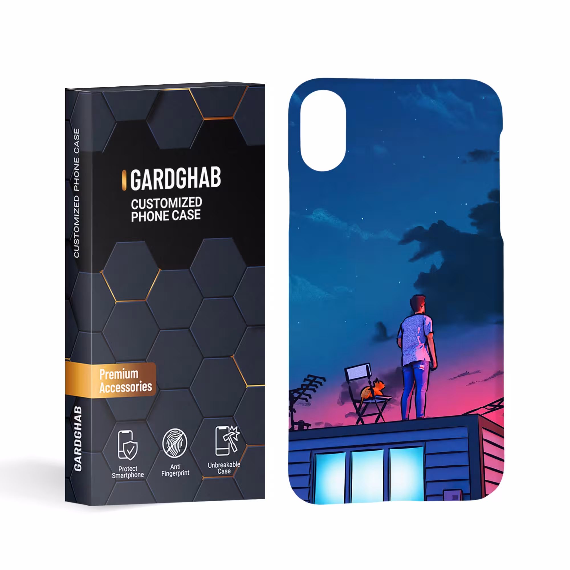 گارد قاب کاور فانتزی مدل g9109 مناسب برای گوشی موبایل آیفون X