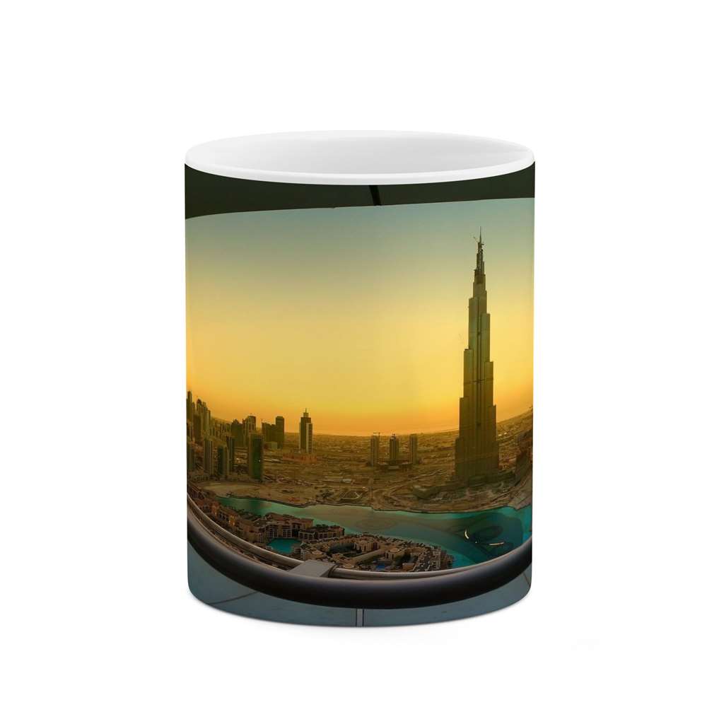 ماگ کاکتی طرح شهر مدل mgs13388