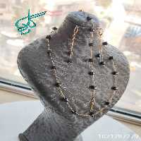 خرید سرویس استیل مکعب (مشکی) رنگ ثابت ضد حساسیت کیفیت عالی کد 2215140 - ردگل