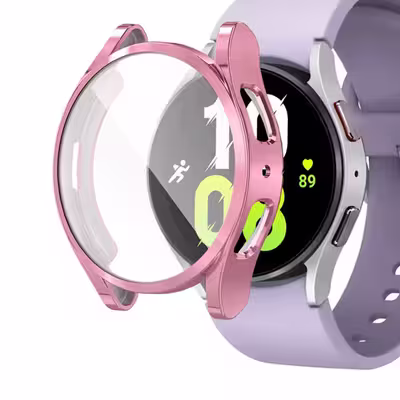 کاور واچ کیس مدل Wolf مناسب برای ساعت هوشمند سامسونگ Galaxy Watch 5 40mm به همراه محافظ صفحه نمایش