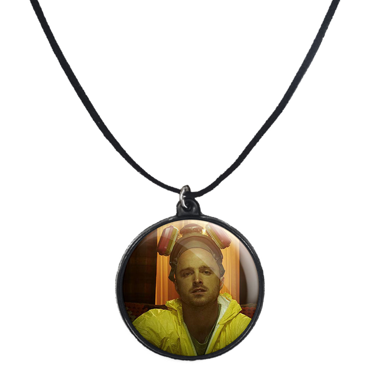 گردنبند پرمانه طرح بریکینگ بد کد pmb.7556 مدل دو طرفه