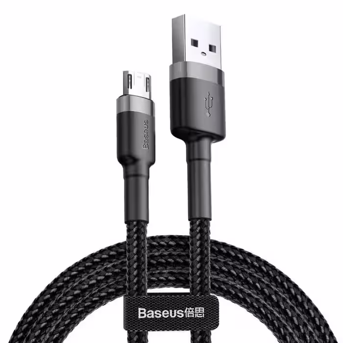 کابل میکرو یو اس بی فست شارژ Baseus Cafule CAMKLF-A 2.4A 50cm
