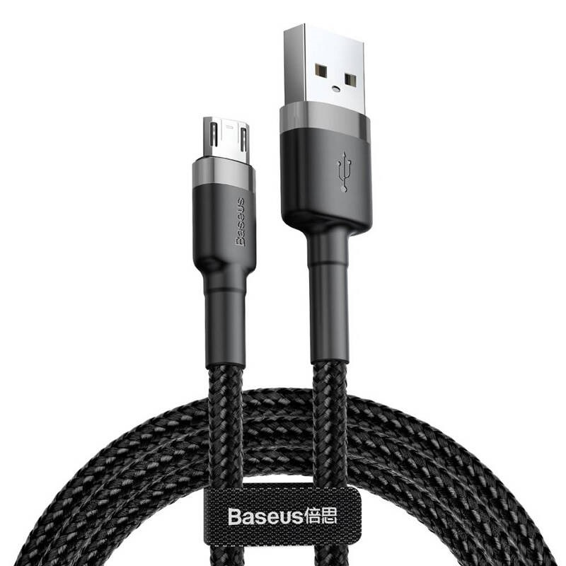 کابل میکرو یو اس بی فست شارژ Baseus Cafule CAMKLF-A 24A 50cm