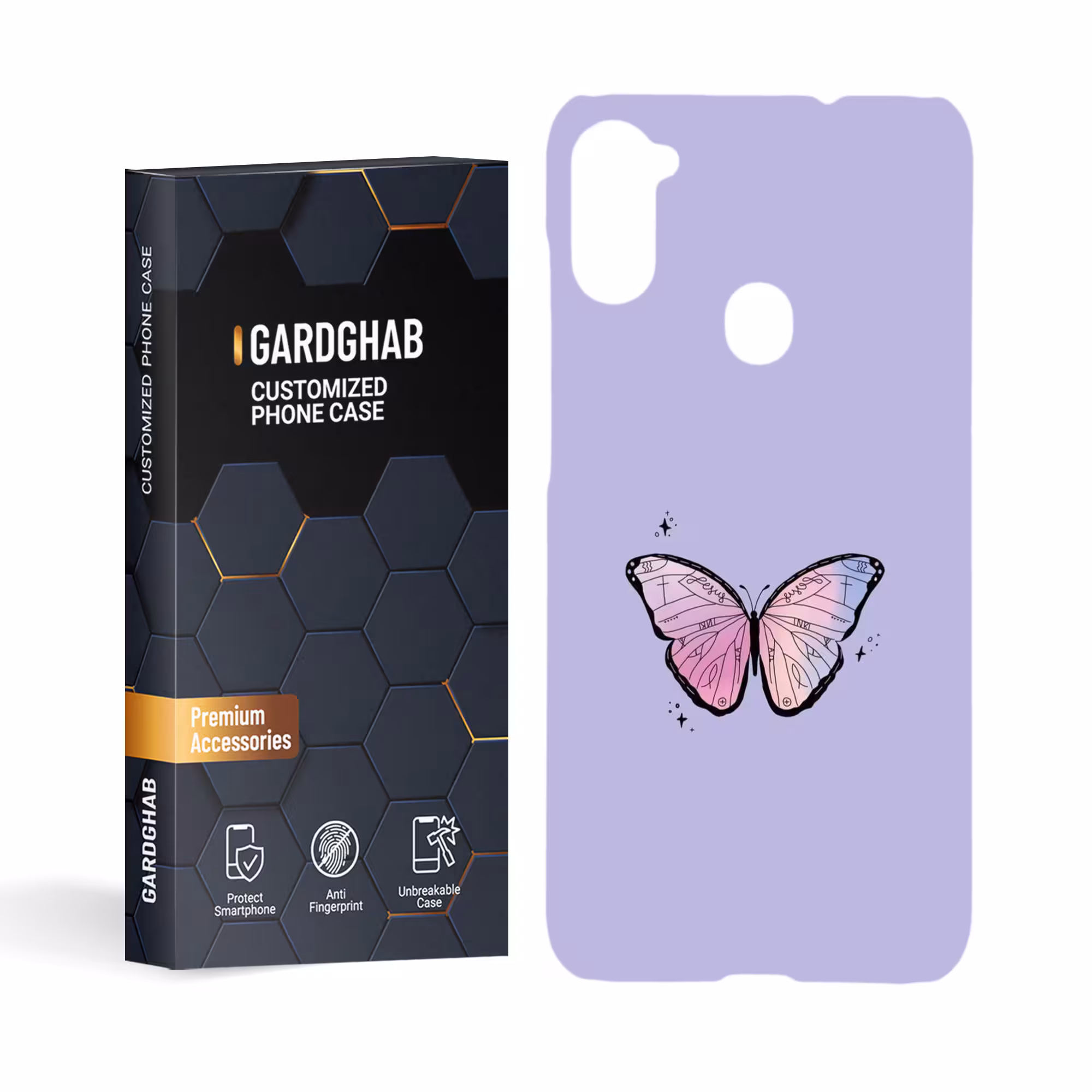 کاور گارد قاب مدل دخترانه مناسب برای گوشی موبایل سامسونگ galaxy a11