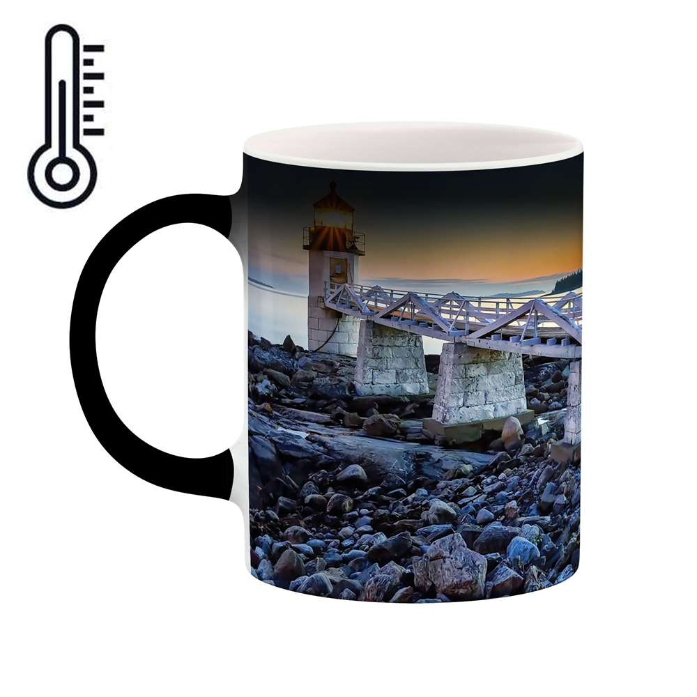 ماگ حرارتی طرح فانوس دریایی مدل mgh02270