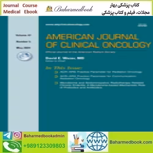 American Journal of Clinical Oncology Volume 47 1 to 5 202
