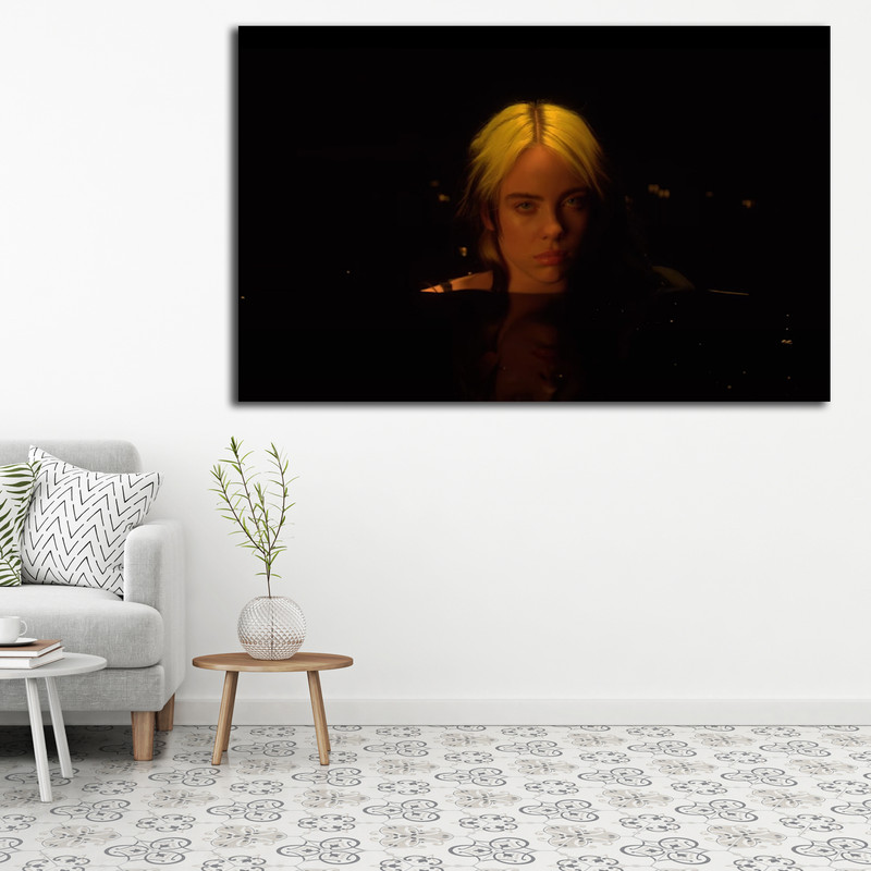 تابلو شاسی طرح بیلی ایلیش کد 4456 | دنیای قاب