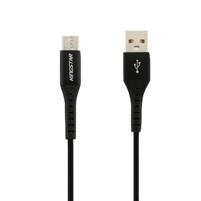 کابل تبدیل USB به microUSB کینگ استار مدل K65A طول 1.1 متر
