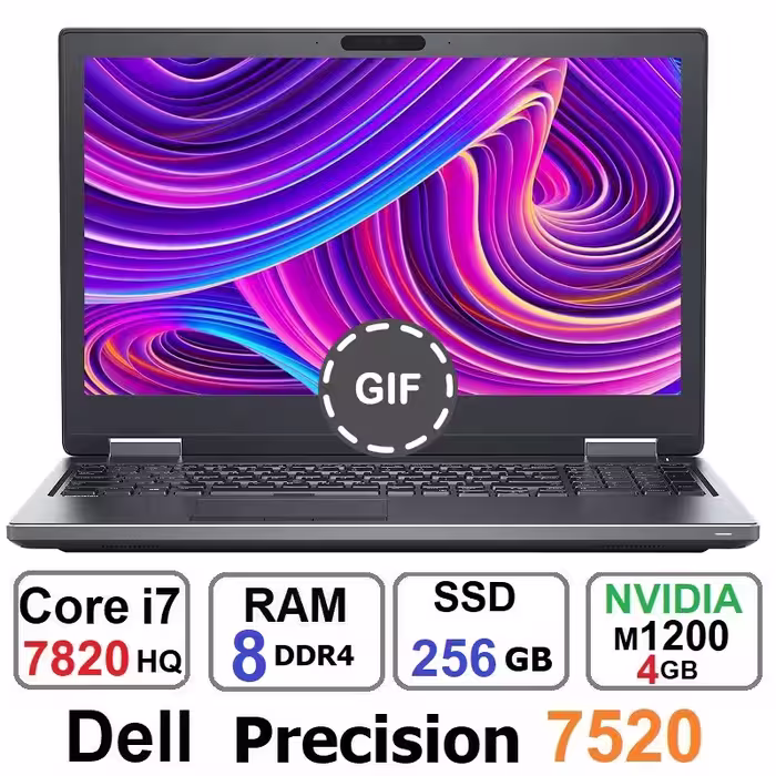 لپ تاپ دل Dell Precision 7520 Core i7 7820HQ