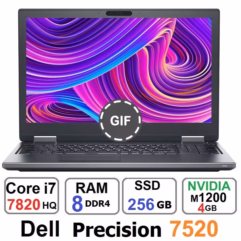 لپ تاپ دل Dell Precision 7520 Core i7 7820HQ
