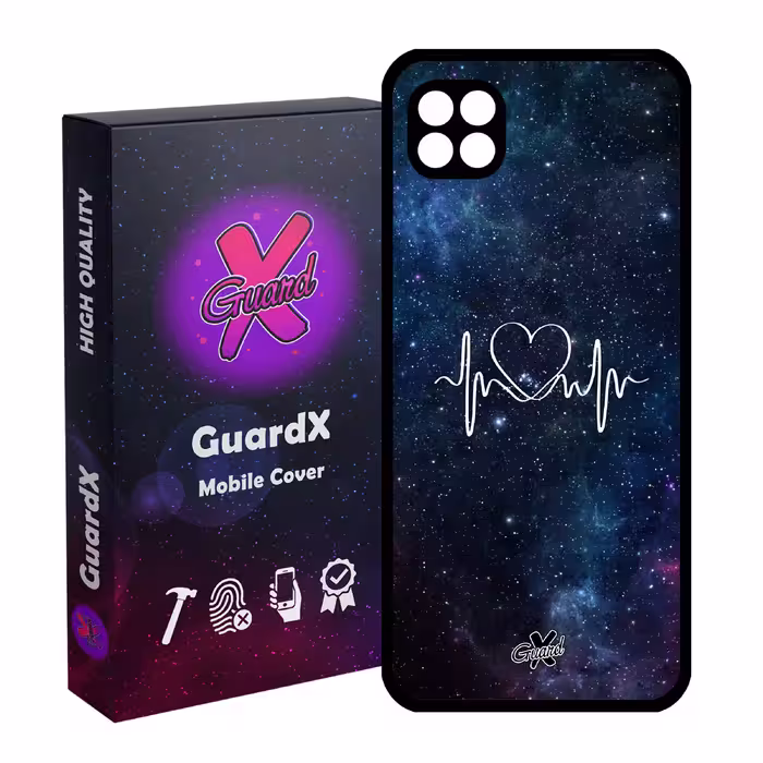 کاور گارد ایکس طرح Love مدل Glass10114 مناسب برای گوشی موبایل سامسونگ Galaxy A22 5G