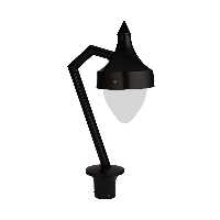 چراغ سرلوله پارکی 15 وات شایان برق سری البرز