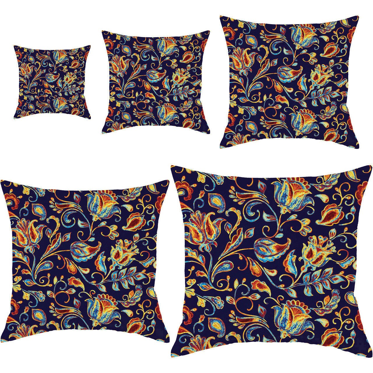 کوسن رنس کد S5-10070 مجموعه 5 عددی کوچک تا بزرگ