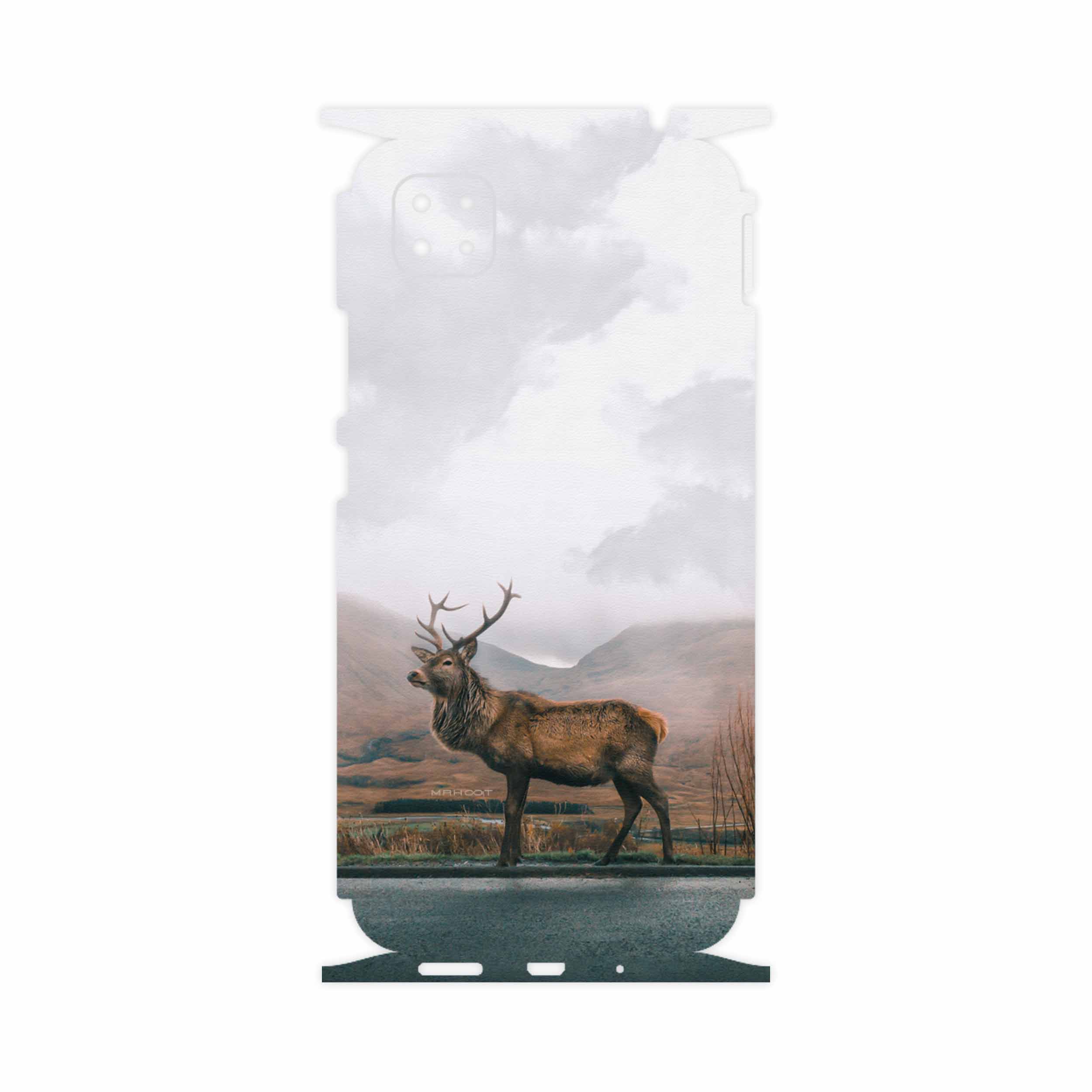 برچسب پوششی ماهوت مدل Horned-Deer-FullSkin مناسب برای گوشی موبایل شیائومی Poco C3