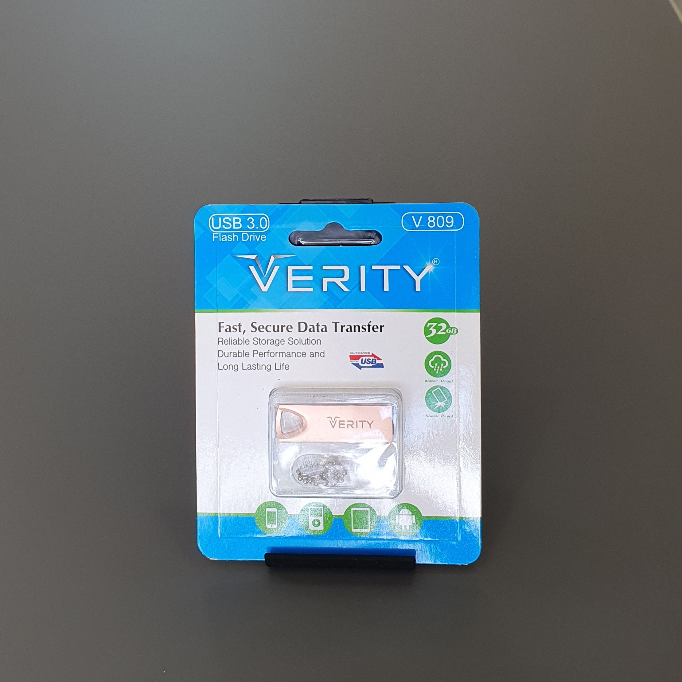 فلش مموری برند وریتی مدلv809 ظرفیت 32گیگابایت