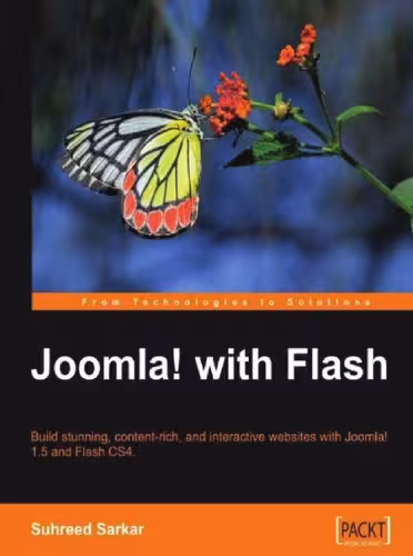 خرید و دانلود نسخه کامل کتاب Joomla! with Flash