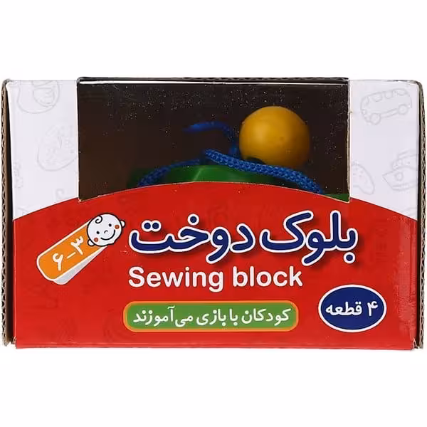 بازی فکری بلوک دوخت - کتاب‌فروشی کوچه کتاب