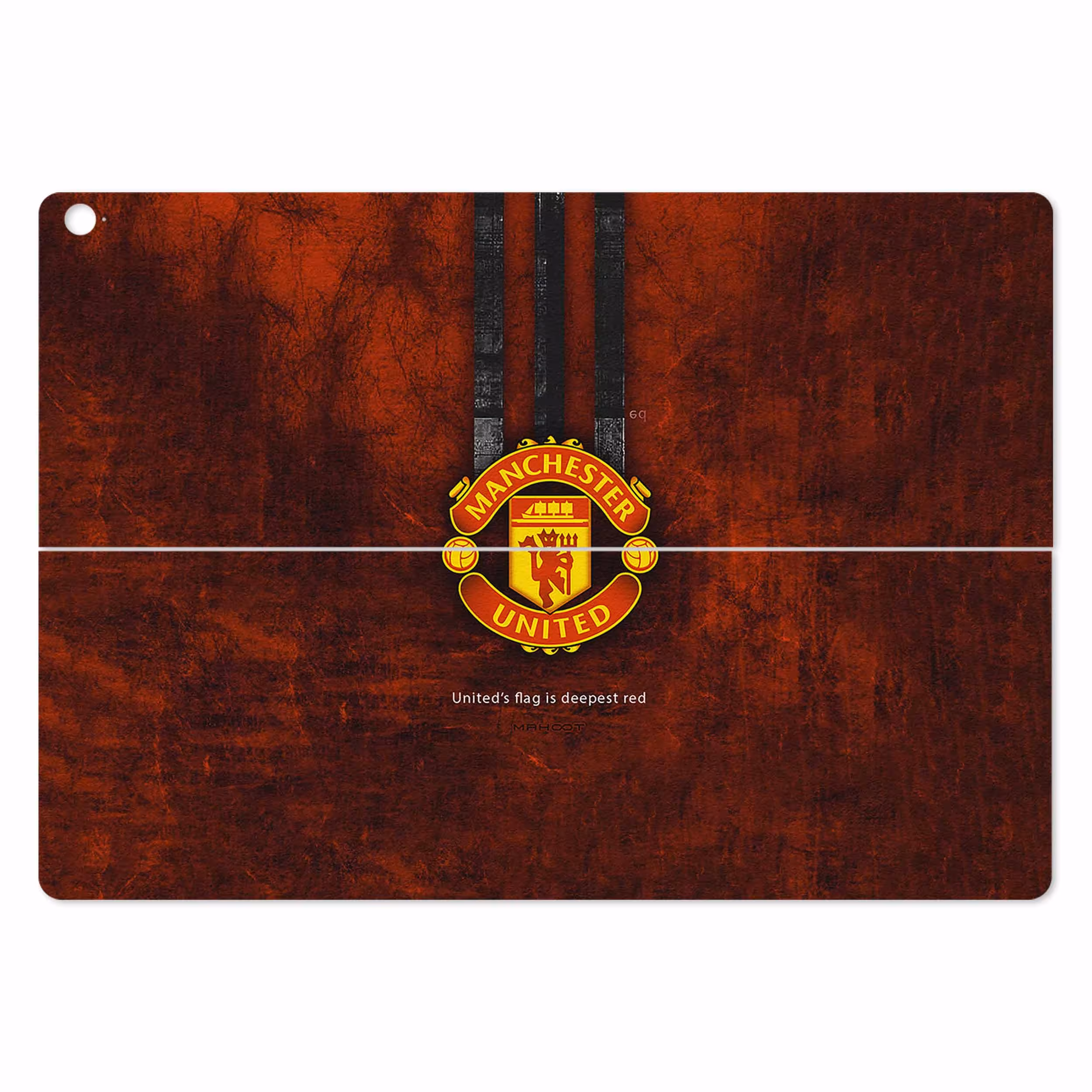 برچسب پوششی ماهوت مدل Manchester-United مناسب برای تبلت ایسوس Transformer 3 Pro 2016