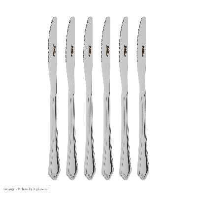 سرویس قاشق و چنگال 57 پارچه ناب استیل مدل Venice