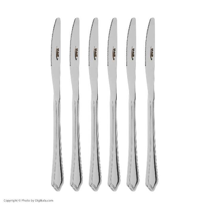 سرویس قاشق و چنگال 57 پارچه ناب استیل مدل Venice