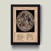 تابلو مدل مینیمال The moon کدS2933-b