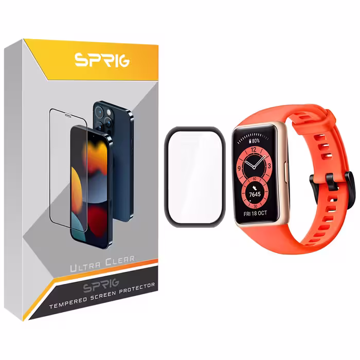 محافظ صفحه نمایش نانو اسپریگ مدل SPG مناسب برای ساعت هوشمند هوآوی Band 7
