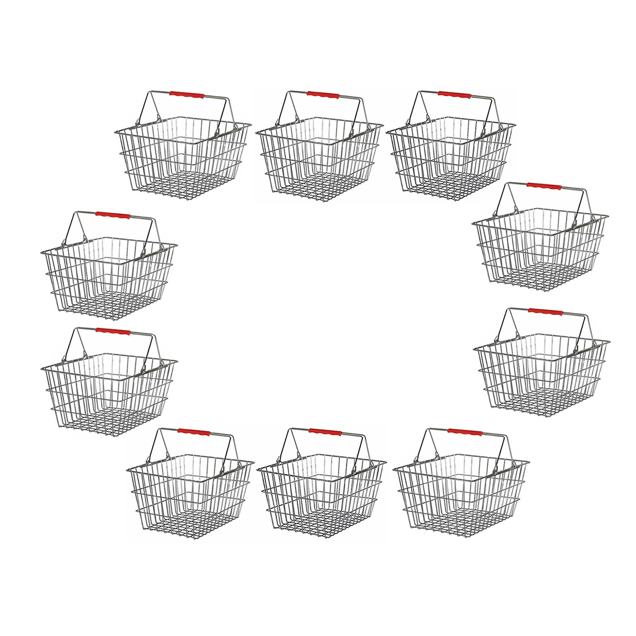 سبد خرید مدل دستی S.CO بسته 10 عددی