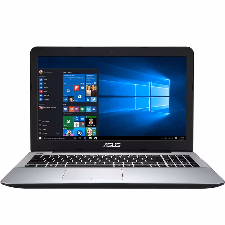 لپ تاپ 15.6 اینچی ایسوس مدل X555QG با پردازنده AMD و صفحه نمایش Full HD