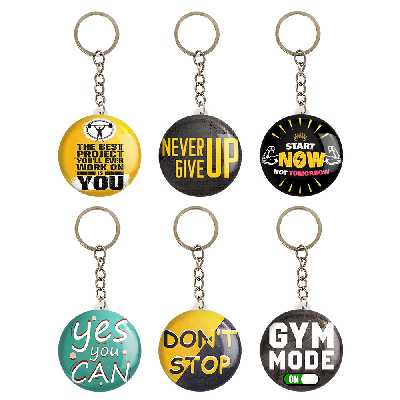 جاکلیدی خندالو مدل جملات انگیزشی کد 338A مجموعه 6 عددی