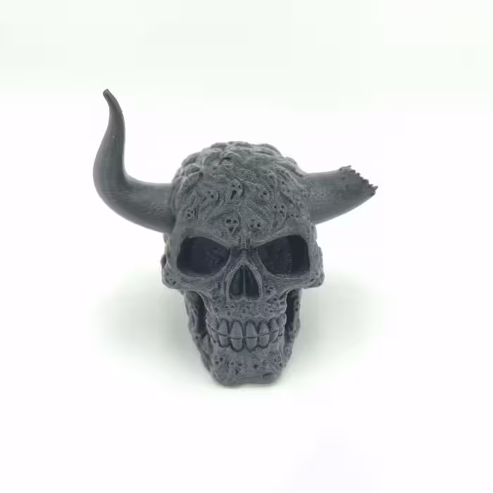 خرید اکشن فیگور اسکلت Horn skull 3D Action Figure SK001 با بهترین قیمت