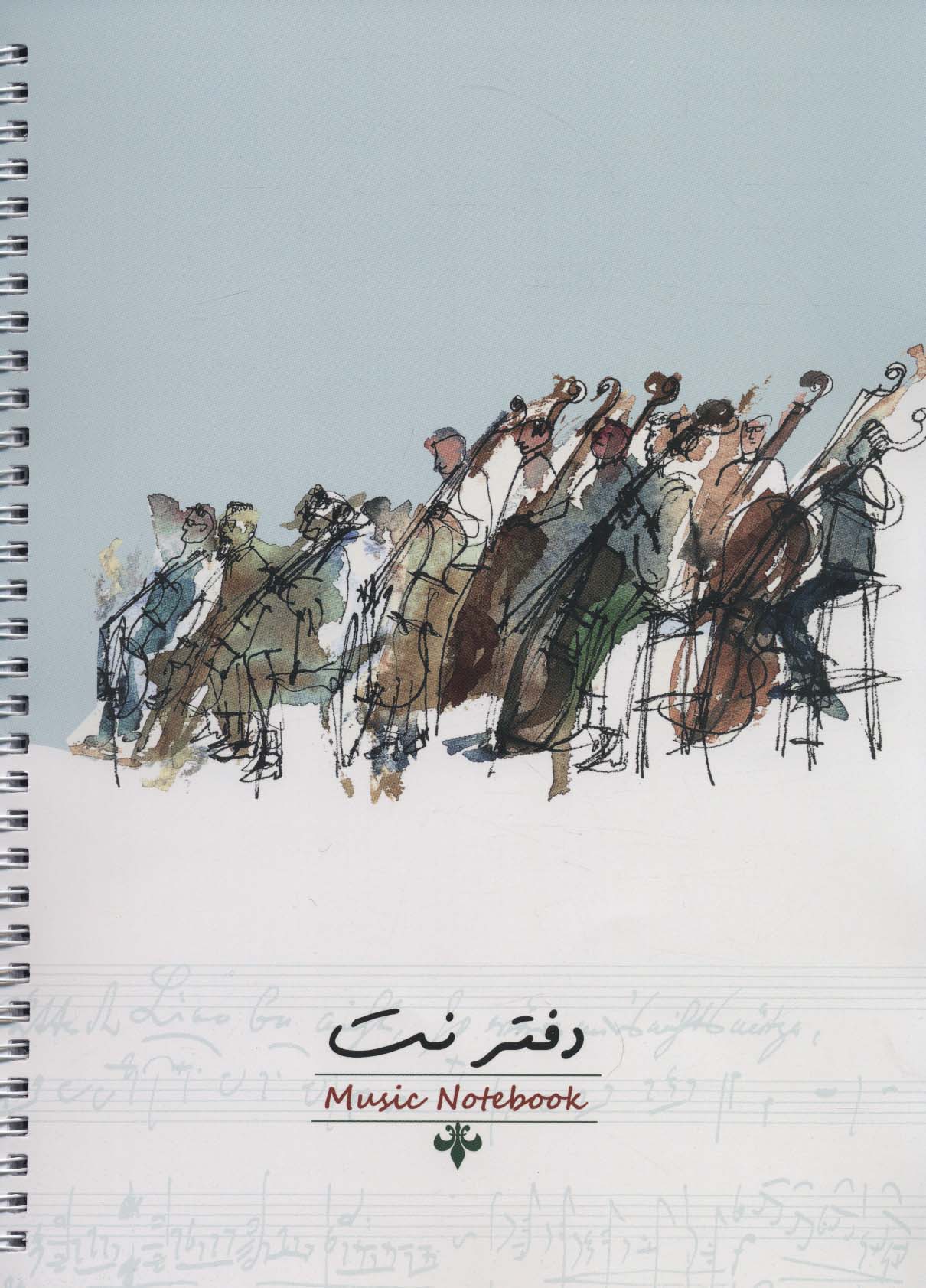 دفتر نت 40 برگ (5 خط)،(سیمی) - ناشربوک | خرید آنلاین کتاب