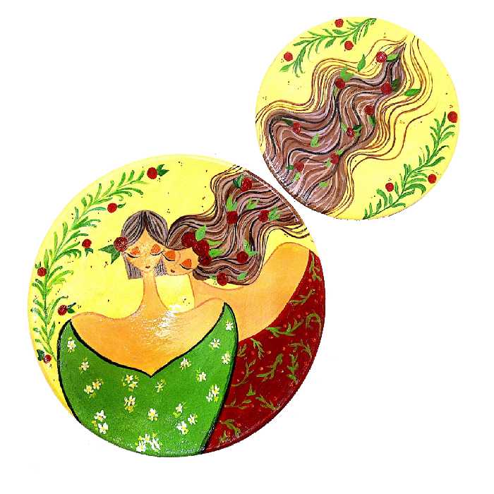 بشقاب سفالی مدل M2250 مجموعه دو عددی