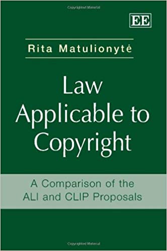 خرید و دانلود نسخه کامل کتاب Law Applicable to Copyright A Comparison of the ALI and CLIP Proposals