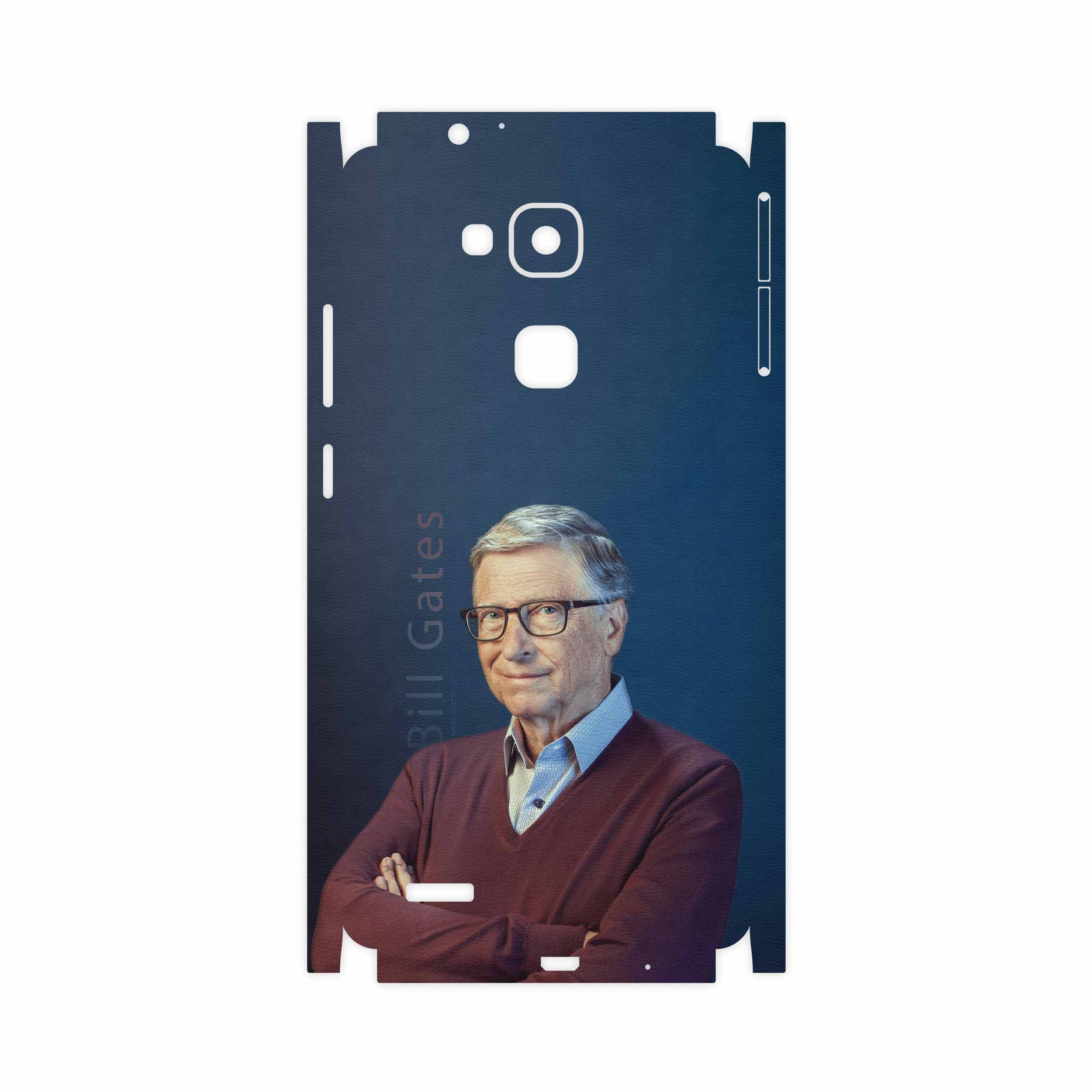 برچسب پوششی ماهوت مدل Bill Gates-FullSkin مناسب برای گوشی موبایل هوآوی Mate 7