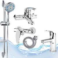 ست شیرآلات اندیکا مدل پریا یونیکا مجموعه 5 عددی