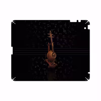 برچسب پوششی ماهوت مدل Persian Fiddle Instrument مناسب برای تبلت اپل iPad 2 2011 A1395