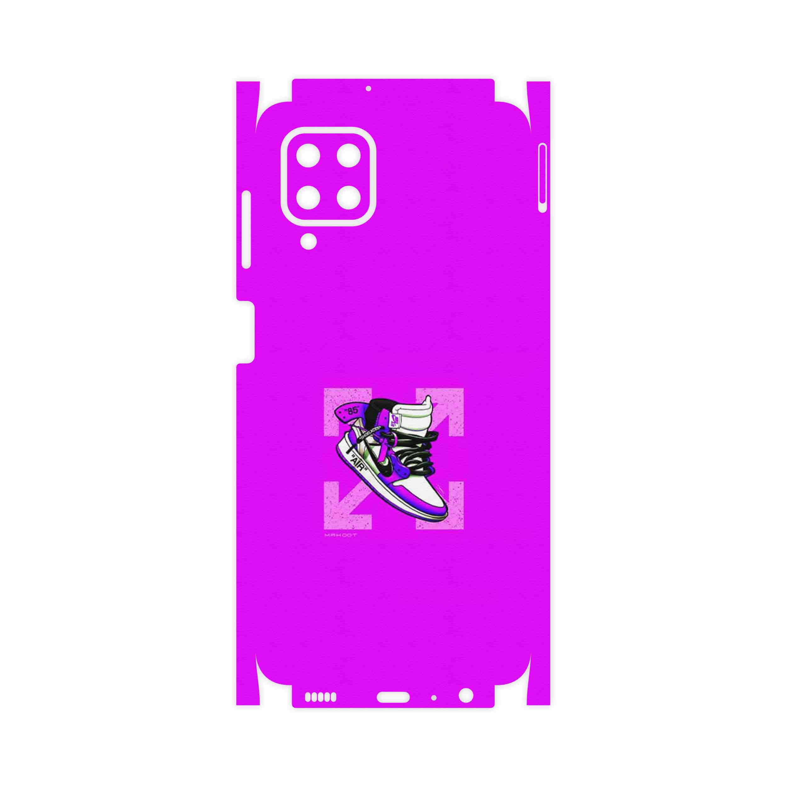 برچسب پوششی ماهوت مدل Nike Air Sneaker Digital Art-FullSkin مناسب برای گوشی موبایل سامسونگ Galaxy F22