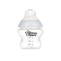 شیشه شیر طلقی 0  ماه تامی تیپی Tommee Tippee ظرفیت 150 میلی لیتر