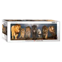 پازل 1000 تکه یوروگرافیکس پازلز طرح Big Cats کد 0297