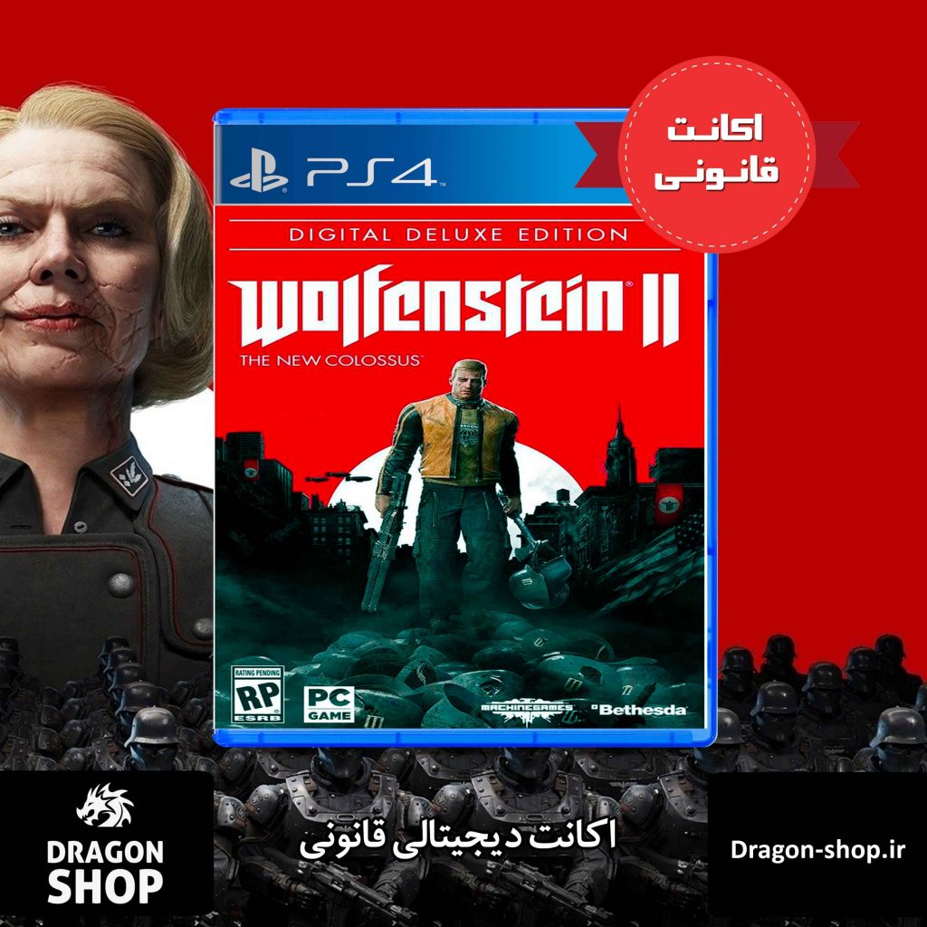 خرید Wolfenstein 2 The New Colossus Deluxe Edition اکانت قانونی با بهترین قیمت